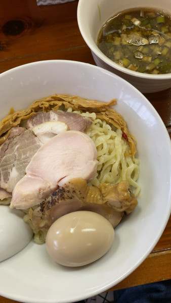 「限定：煮干しつけ麺950円」@無化調煮干しらぁ麺 誠実の写真