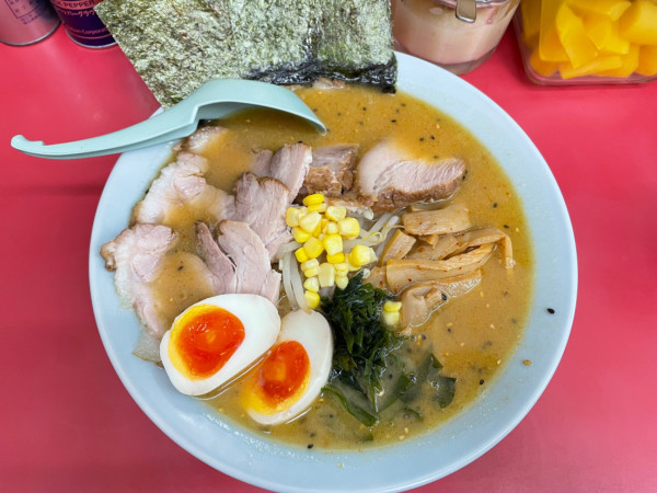 「みそチャーシュー麺＋味玉」@ラーメンショップ 犬塚本店の写真
