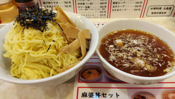 「ざる中華 特盛 800円」@中華料理 大森屋の写真