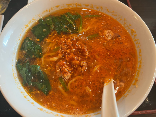 「担々麺ランチ固め850円」@逸品香の写真