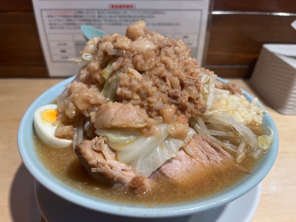 「ラーメン300g」@ラーメン富士丸 平塚店の写真
