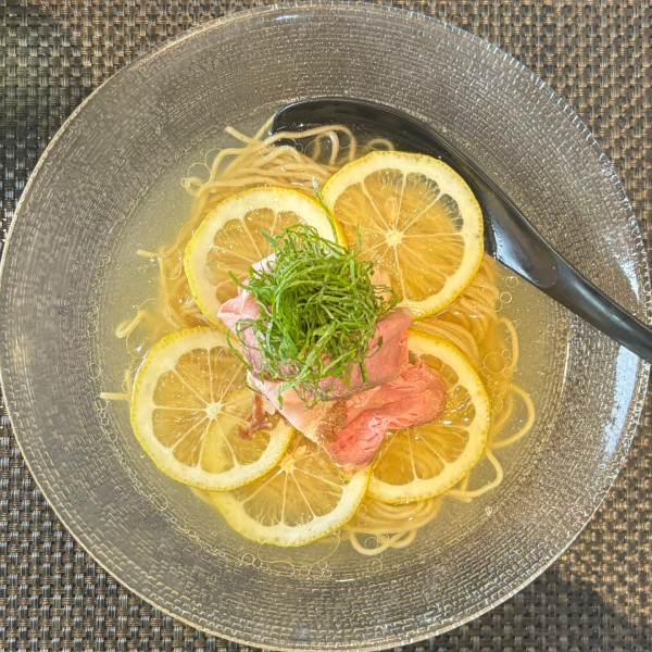 「冷静レモンSOBA」@中華そば 向日葵の写真