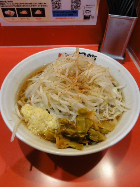 「ラーメン940円ニンニク脂ザーサイ」@麺屋 桐龍の写真