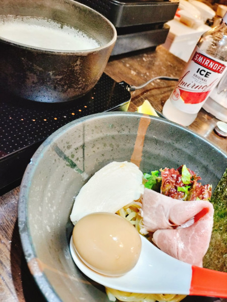 「鶏白湯つけ麺(塩) 1,200円」@麺屋 時茂 西川口店の写真