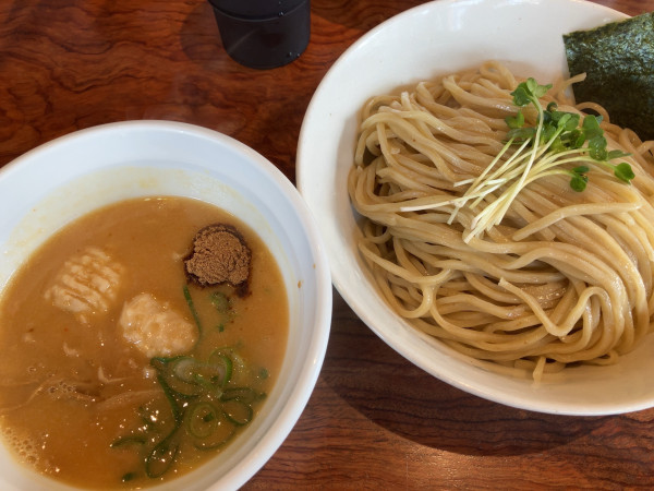 「鶏白湯つけ麺大盛（330g）980円」@鶏そば 一瑳の写真