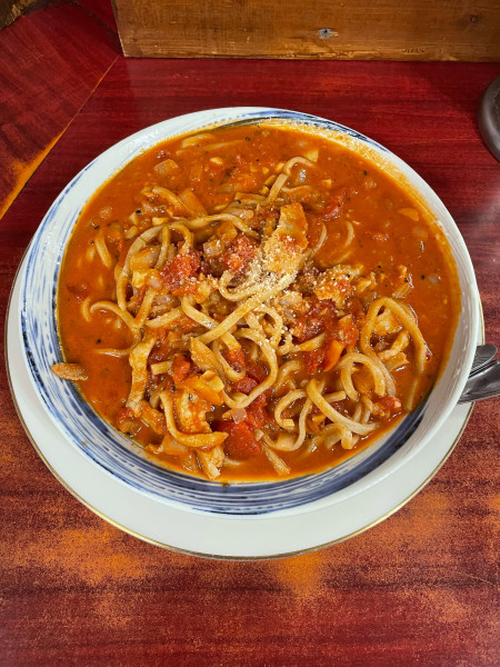 「アラビアータ(1150円)期間限定」@九州大分ラーメン 麺恋亭 中華街店の写真