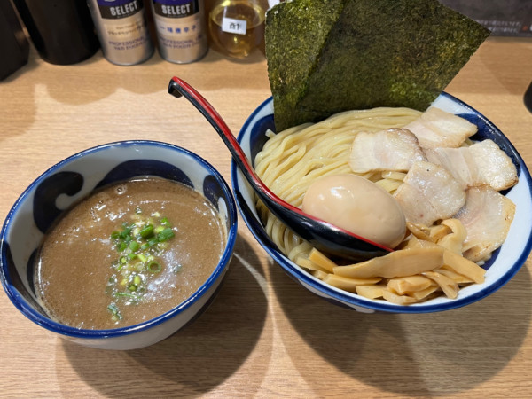 「特製つけそば（特400g）」@濃厚つけそば・中華そば のぶ良しの写真