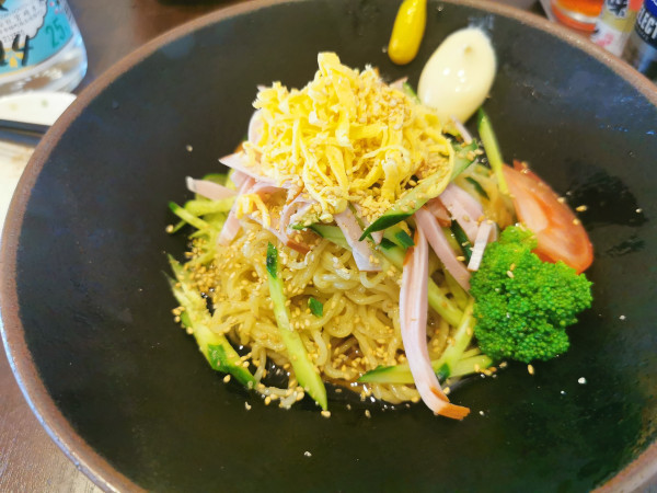 「冷やし中華」@やまむろラーメンの写真