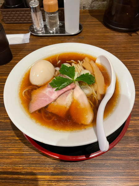 「飛魚出汁醤油そば」@だし廊 -DASHIRO-の写真