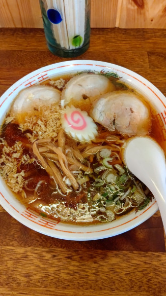 「スタミナラーメン　800円」@関所食堂の写真