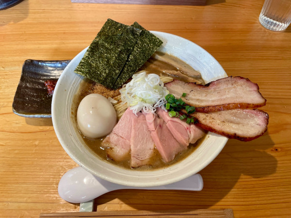 「特製濃厚豚骨魚介らぁ麺 辛味」@KEN軒の写真