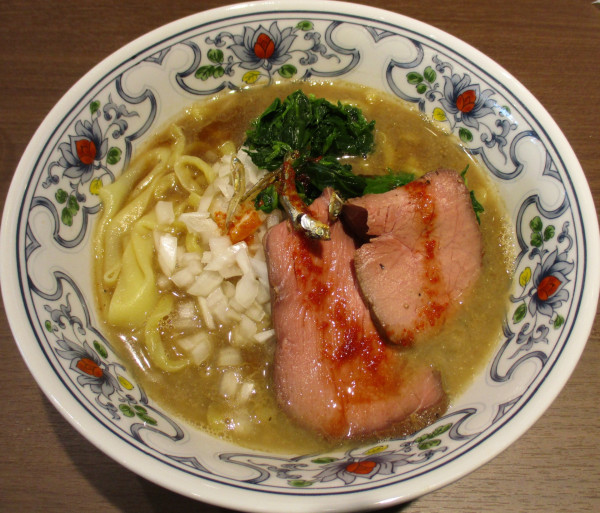 「すごい煮干ラーメン　954円」@ビーフキッチンスタンド 五反田店の写真