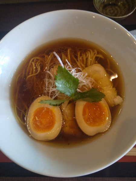 「味玉らぁ麺」@らぁ麺鳥やまの写真