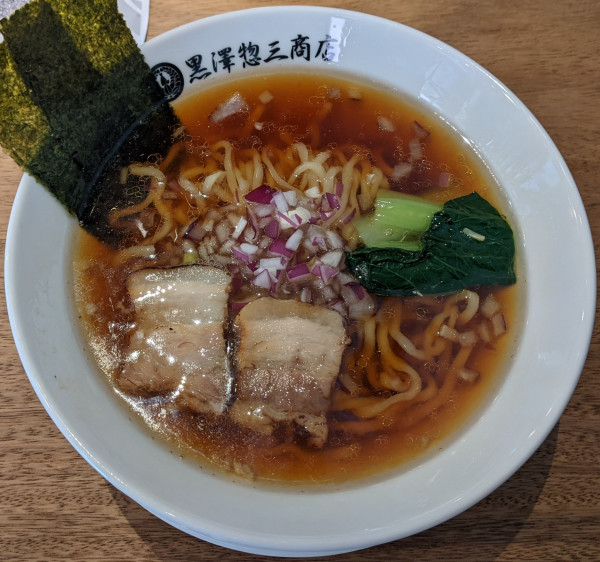 「手揉み中華そば 950円」@麺屋黒澤の写真