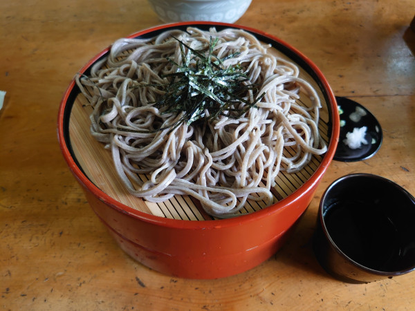 「ざるそば」@そば処 ながせの写真