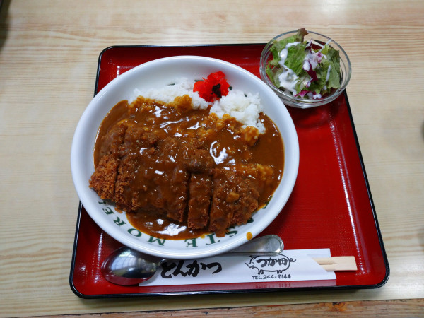 「カツカレー（880円）」@つか田の写真