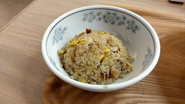 「半チャーハン」@麻布ラーメン 慶応三田店の写真
