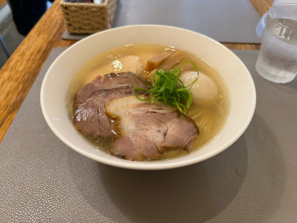 「特製ご恩らぁめん（塩）」@らぁめん ご恩の写真