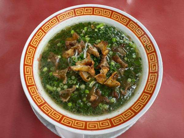 「油かすラーメン　660円」@もっこす 板宿店の写真