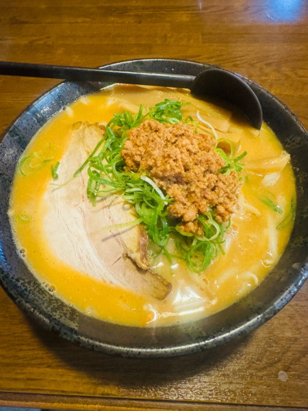 「味噌ラーメンこってり」@麺工房 いなせの写真