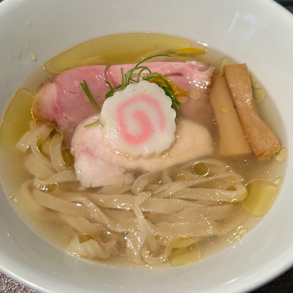 「塩そば（太麺）」@光麟堂の写真