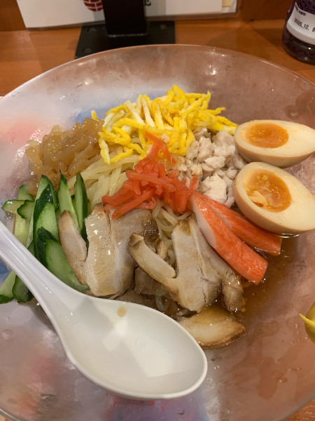 「冷し中華(味玉)」@幸楽苑 平店の写真