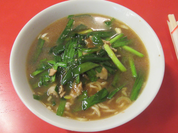 「ニラソバ（850円）」@中国料理 上海飯店の写真