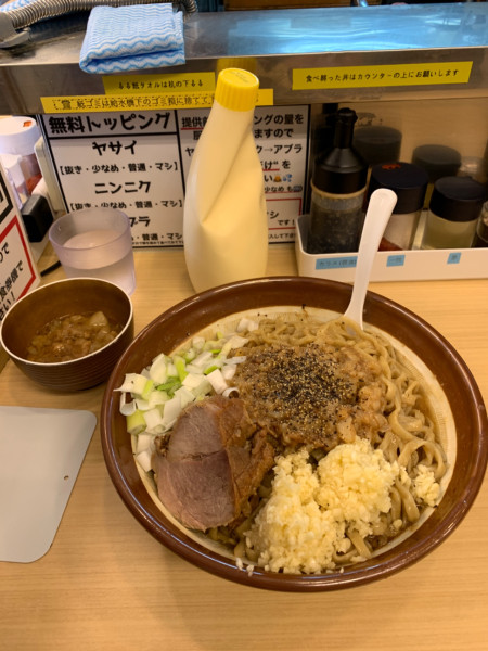 「汁なし」@麺屋 顎で喰らえの写真