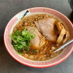尾道ラーメン　無料大盛り　800円