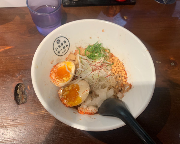 「まぜそば」@いちまるらーめんの写真