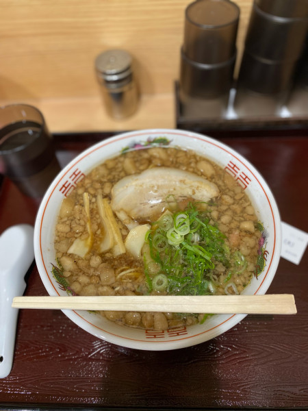 「尾道中華そば大盛」@尾道中華そば 渡なべの写真