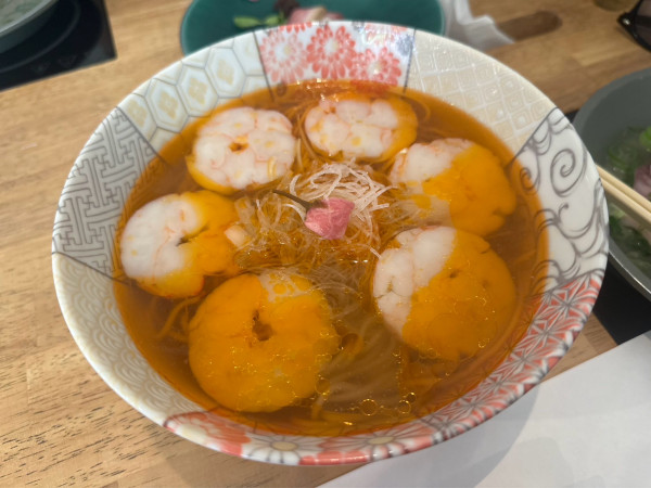 「めちゃ海老な海老塩らーめん」@空庵の写真