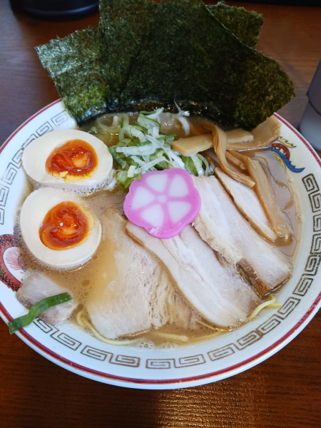 「特製中華蕎麦」@はたお商店 高崎店の写真