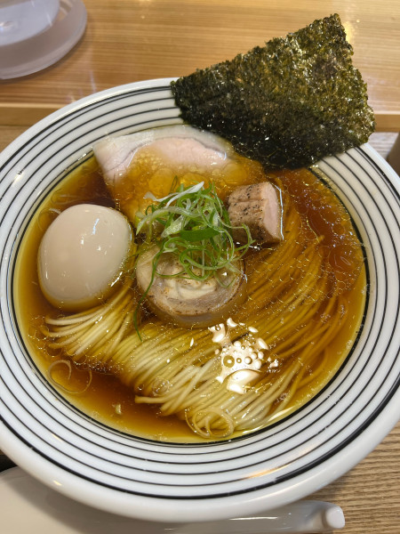 「味玉中華そば」@麺道 千鶏の写真