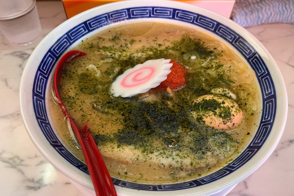 「味玉辛味噌らーめん」@山形辛味噌らーめんだるまの写真