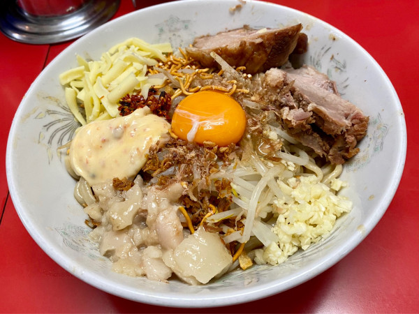 「まぜそば」@ジャンプの写真