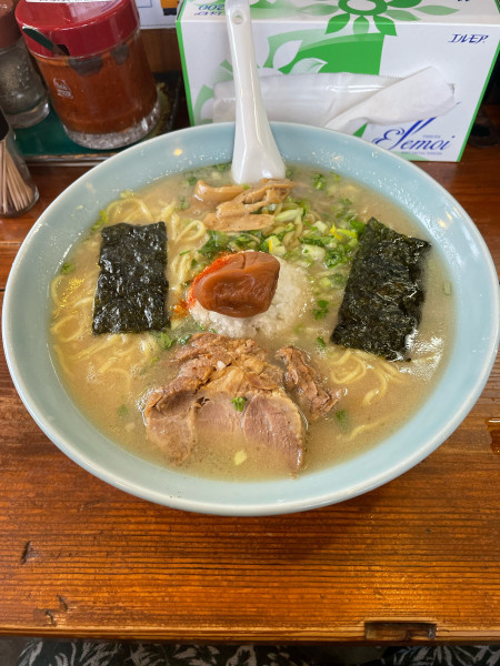 「みぞれ」@がんこや かるがんラーメン つくば店の写真