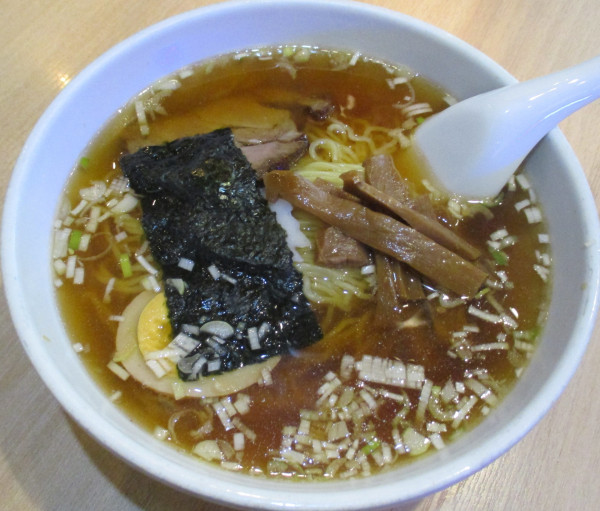 「ラーメン（醤油）700円」@自由軒の写真