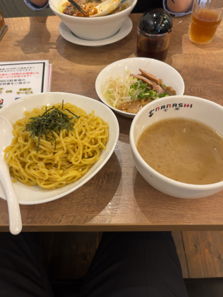 「柚子つけ麺」@七志 とんこつ編 青葉台店の写真