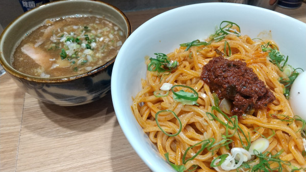 「特製辛つけ麺　TKG」@ら～めん つけ麺 幸加の写真