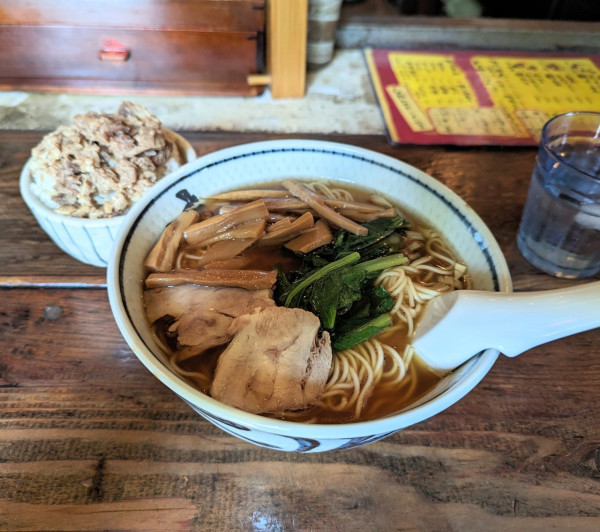 「らうめん＋とくやのごはん」@らぅめん とくやの写真