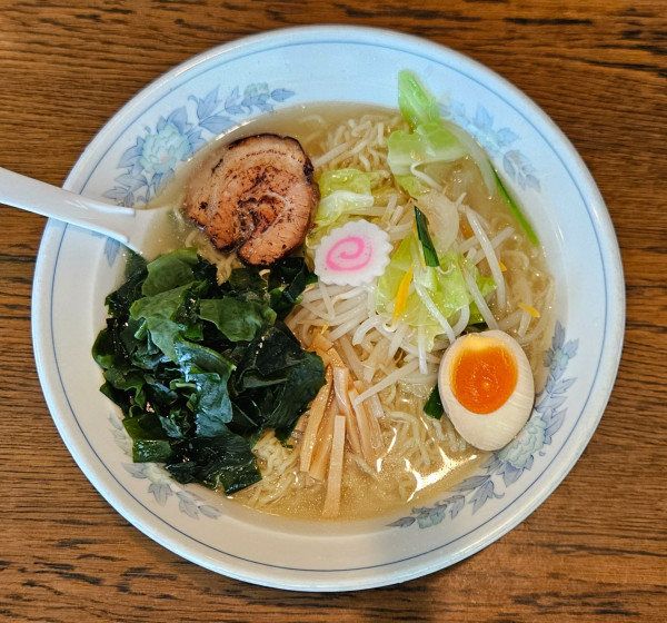 「塩ラーメン(大盛り)」@支那そばとんぼの写真