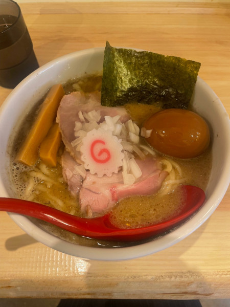 「味玉煮干し中華そば（大盛）」@渋谷煮干中華そば かわ嶋の写真