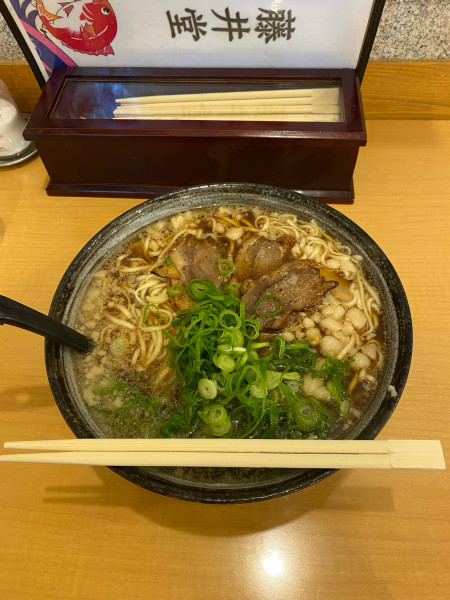 「尾道ラーメン大盛」@ごはん処 藤井堂の写真