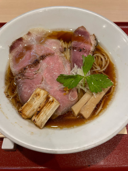 「紀州鴨そば」@燃えよ麺助の写真