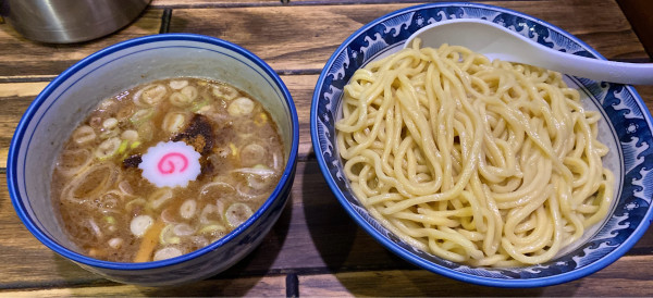 「特製つけそば（熱中盛）」@中華そば わた井の写真