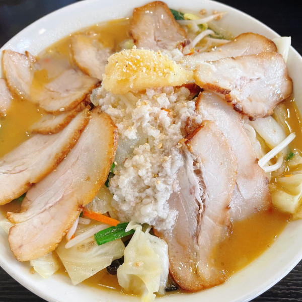 「メガたんめん（味噌）」@幸楽苑 太田飯田町店の写真