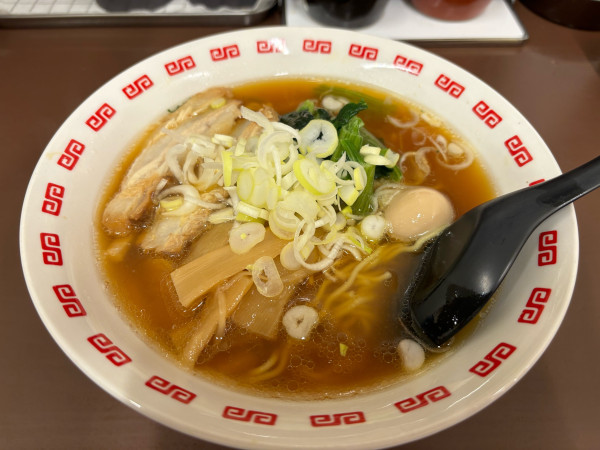 「鶏ガラ中華そば」@康楽軒の写真