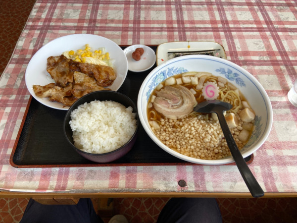 「焼肉セット(1000円)」@ラーメンハウス 満久の写真