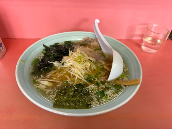 「ネギラーメン　700円」@ラーメンショップ 平井店の写真